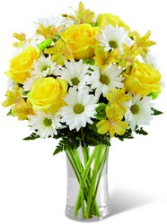 The FTD Sunny Sentiments Bouquet from Backstage Florist in Richardson, Texas